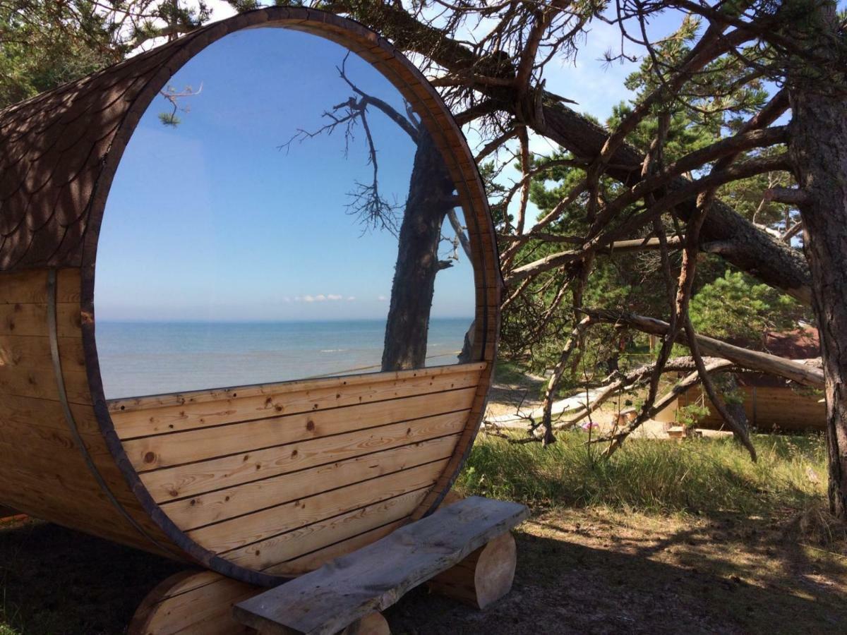 Kempings Saulesmajas Kolka Dış mekan fotoğraf